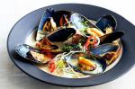 American Coconut And Lemongrass Mussels With Noodles Recipe Dinner
