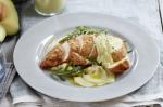 American Spicy Chicken Breasts With Avocado Sauce Recipe Appetizer