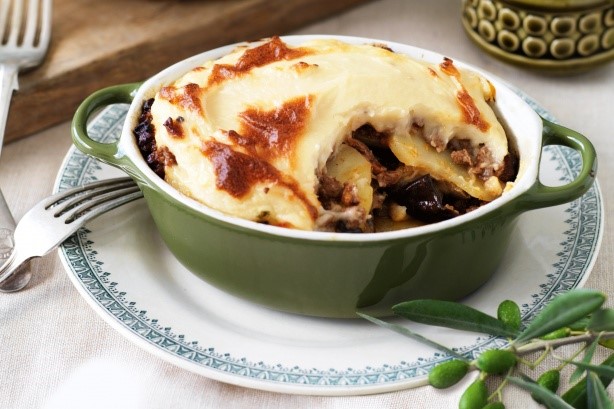 American Individual Moussaka Pots Recipe BBQ Grill