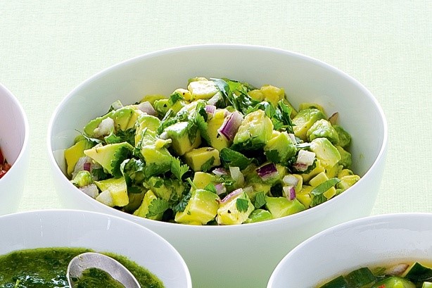 Mexican Avocado Lime And Coriander Salsa Recipe Dinner