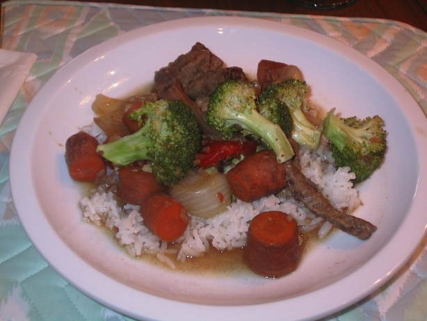 American Oriental Beef and Broccoli 2 Dinner