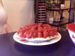 Italian Strawberry Glazed Cheesecake 1 Dessert
