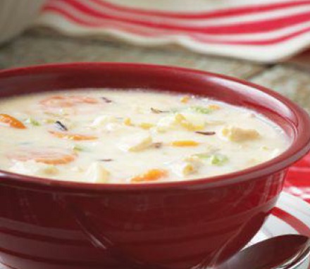 Canadian Creamy Chicken with Wild Rice Soup Soup