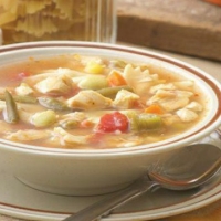 Hungarian Chicken Noodle Gumbo Soup