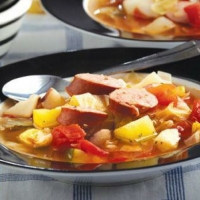 Hungarian Kielbasa and Potato Soup Soup