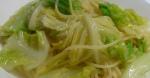 American Macrobiotic Spring Cabbage Pasta Dinner