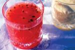 American Watermelon and Passionfruit Juice Recipe Appetizer