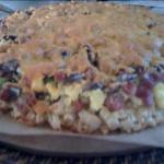 American Bountiful Brunch Pizza from the Pampered Chef Dinner