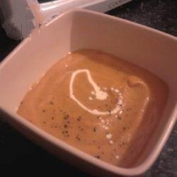 American Soup of Sweet Potatoes Carrots and Red Peppers Dessert