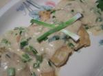 Canadian Chicken With Creamy Green Onion Sauce Dinner