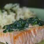British Baked Salmon Fast Appetizer
