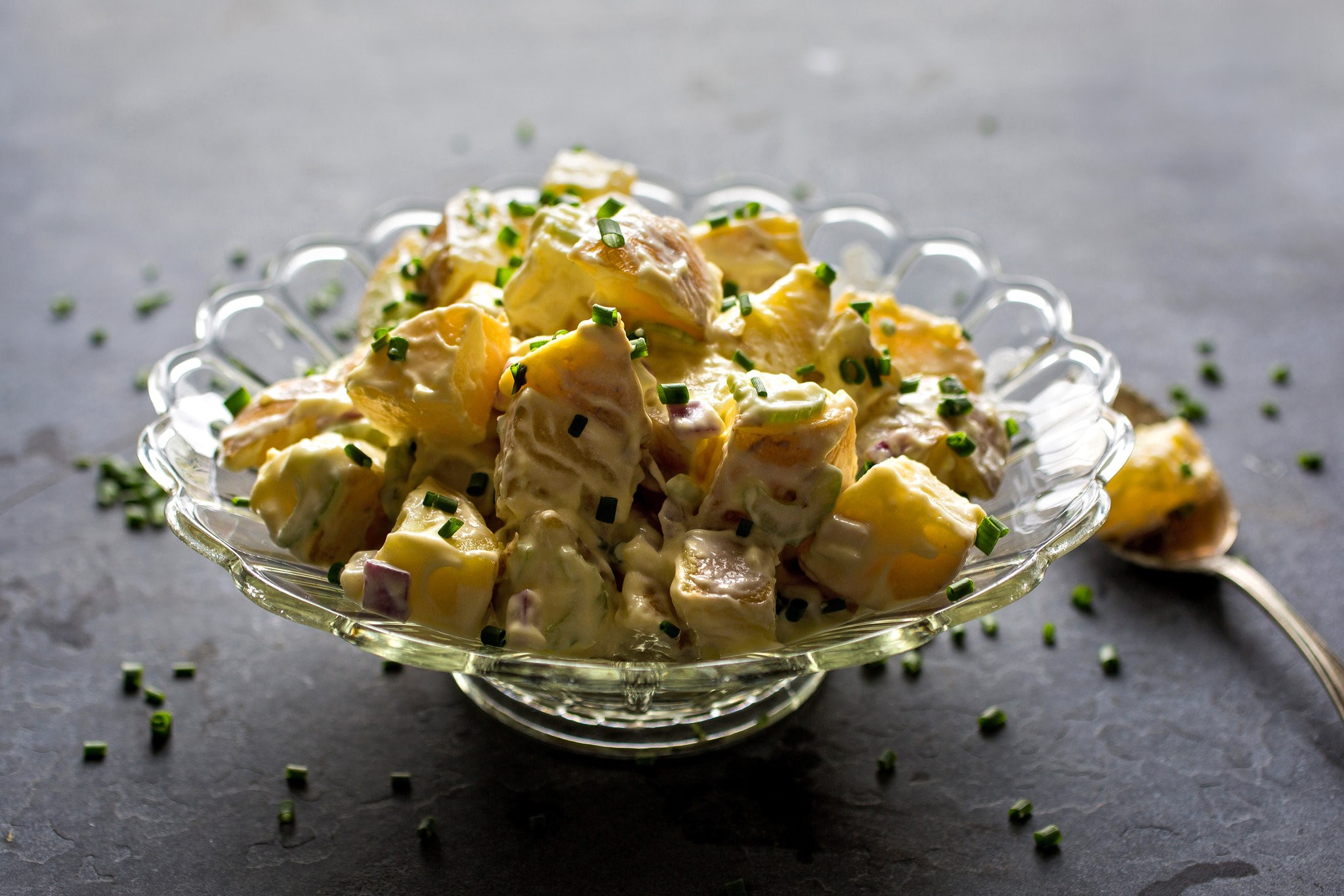 Canadian Garlic Aioli Potato Salad Recipe Appetizer