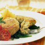 American Croquettes of Fish with Pesto Dinner