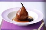 American Lavenderscented Caramel Poached Pears Recipe Dessert