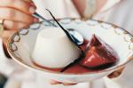 American Ginger Quince With Blancmange Recipe Dessert