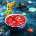 Canadian Fruit Soup with Stars Soup