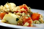 American Roast Vegetables With Pine Nut Crumble BBQ Grill