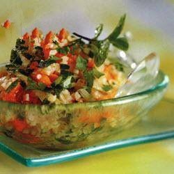 Armenian Salad of Bulgur Appetizer
