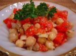 American Tomato Vidalia Onion  Chickpea Salad Appetizer