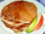 American Apple and Flax Pancakes Breakfast