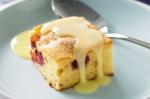 American Chocchunk Raspberry Blondies Recipe Dessert