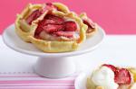 American Strawberry Apple Freeform Tarts Recipe Dessert