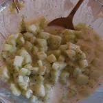 Polish Cucumber Salad with Sour Cream Appetizer