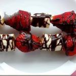 Brochettes of Fruit with Chocolate recipe