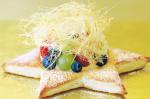 Canadian Starshaped Fruit Pastries With Spun Sugar Recipe Dessert
