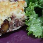 Canadian Parmentier of Duck with Mushrooms noel Appetizer