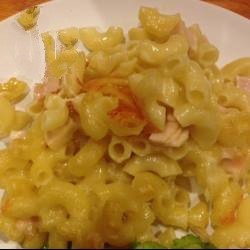 American Simple Ham Noodles Baked Dinner