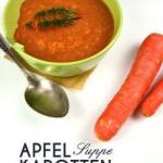 American Apples Carrot Soup Appetizer