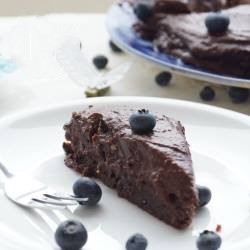 American Simple Vegan Raw Chocolate Torte gluten Free Dessert