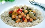 American Roasted Vegetables With Chickpeas Appetizer