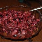 American Cranberry Pear Relish Dessert