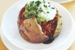 American The Best Chilli Beef Jacket Potatoes Recipe Appetizer