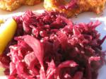 American Red Cabbage Sweet  Sour Dinner