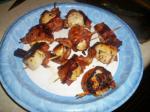 American Barbecued Piggy Scallops Appetizer