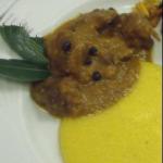 Wild Boar with Polenta cinghiale Con Polenta Morbida recipe