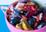 Canadian Power Purple Antioxidant Fruit Salad Appetizer