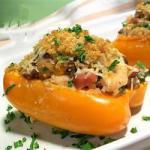 Indian Stuffed Peppers with Potato Appetizer