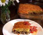 Mexican Tamale Pie With Cheddar  Cornmeal Crust Dinner