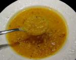 American Squash and Red Lentil Soup Appetizer