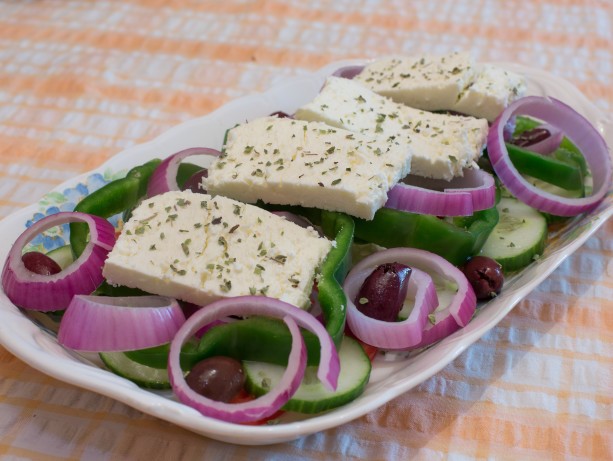 Greek Really Authentic Greek Salad Appetizer