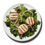 American Grilled Scallops With Kale and Olives Recipe Appetizer