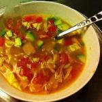 Mexican Mexican Broth of Chicken Breast Appetizer