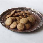 South African Cookies of Almonds and Spices Dessert