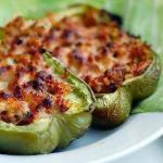 American Stuffed Peppers with Oven Appetizer