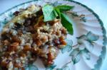 American Brown Rice and Lentil Casserole Appetizer
