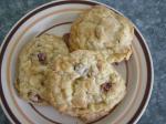 American Oatmeal Cranberry Almond White Chocolate Chip Cookies Dessert